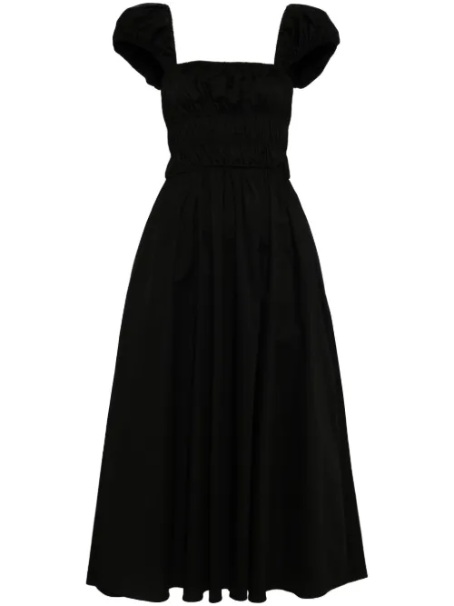 Robe Mi-Longue En Coton - Cynthia Rowley - Modalova