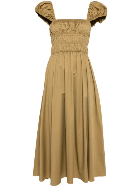 Cynthia Rowley Vestido Midi Con Botones
