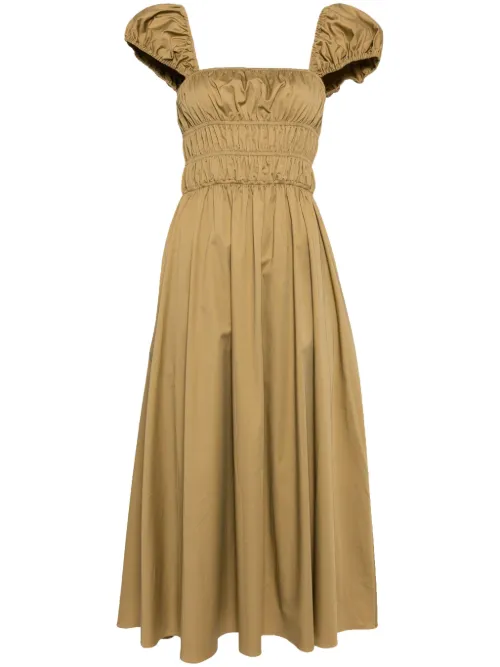 Robe Mi-Longue En Coton - Cynthia Rowley - Modalova