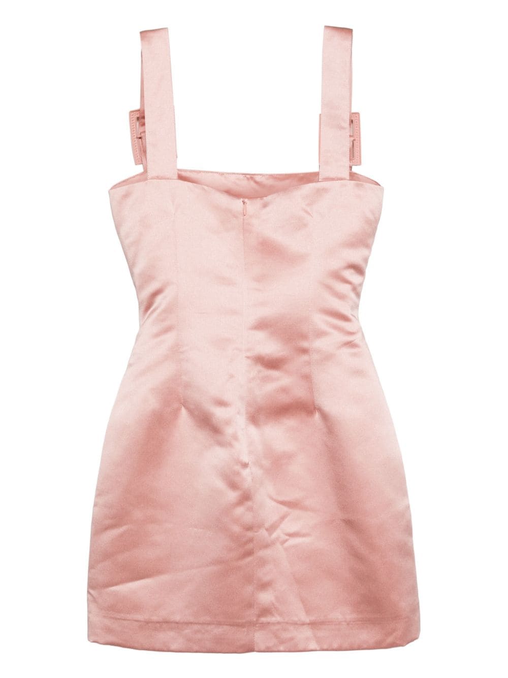 Shop Cynthia Rowley Gigi Satin Mini Dress In Pink