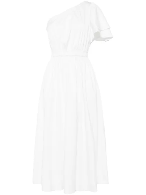 Cynthia Rowley one-shoulder midi dress