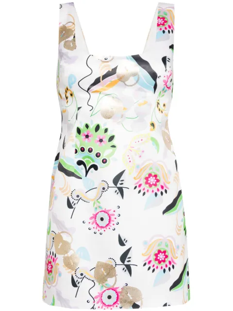 Cynthia Rowley vestido corto Love Locket