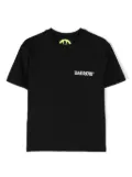 Barrow kids illustration-print cotton T-shirt - Black