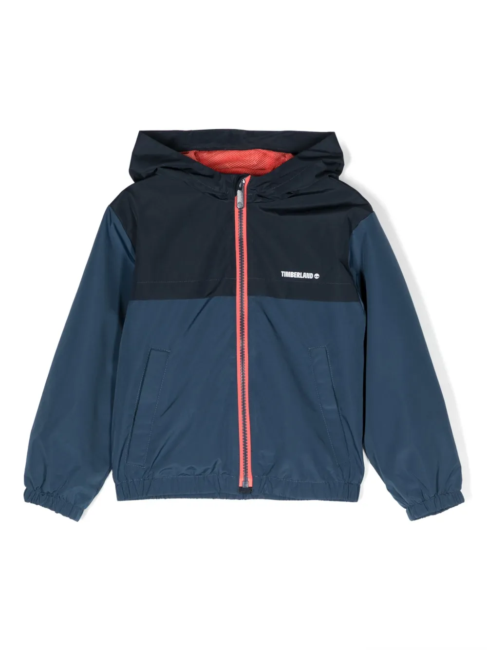 Timberland Kids フーデッド ジャケット - ブルー Timberland Kids フーデッド ジャケット - ブルー