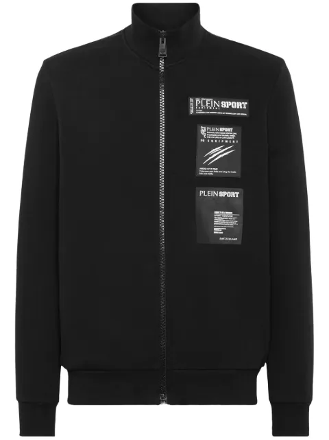 Plein Sport logo-appliqué track jacket