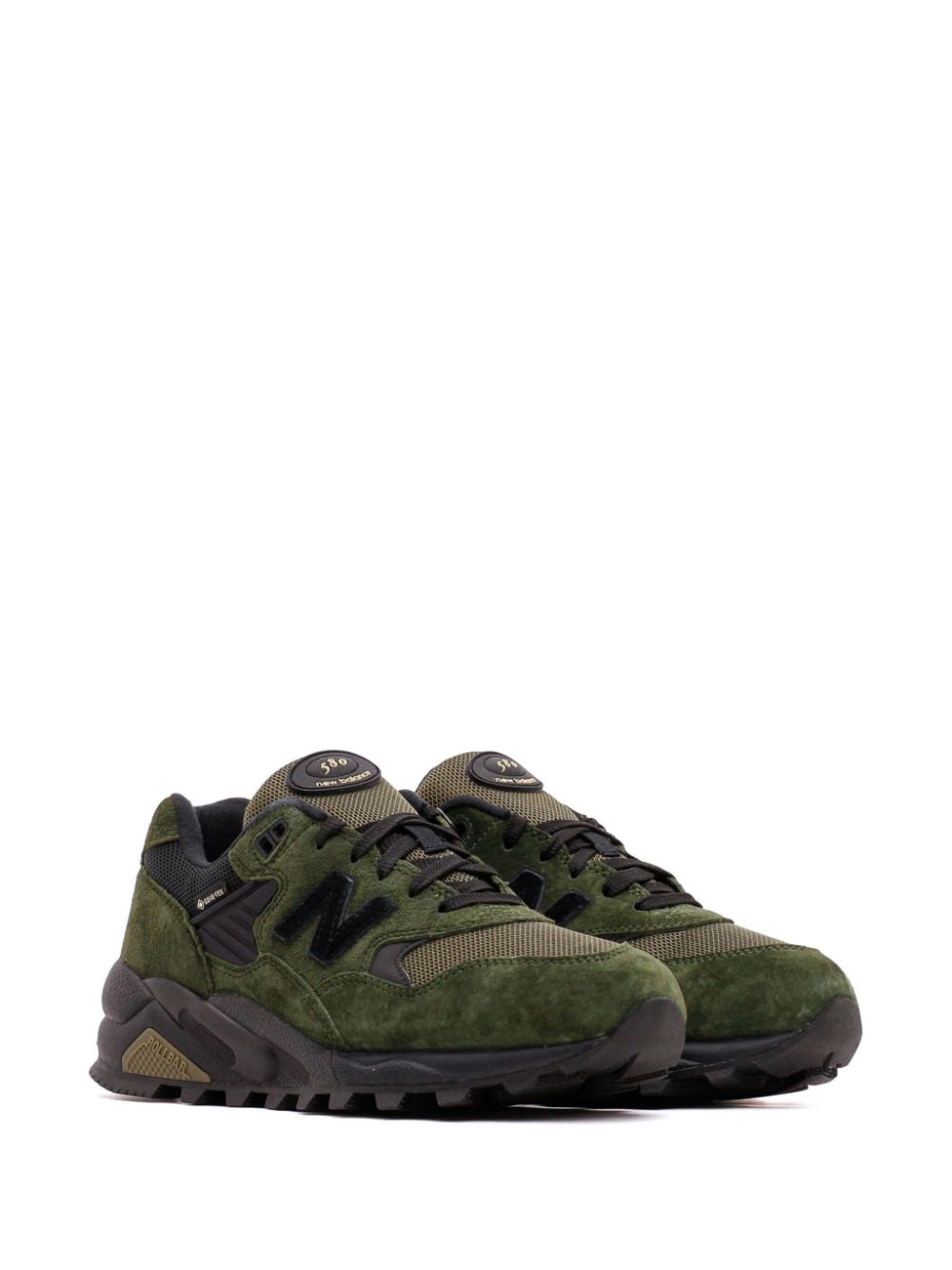 Shop New Balance 580 Gore-tex "kombu Green" Sneakers