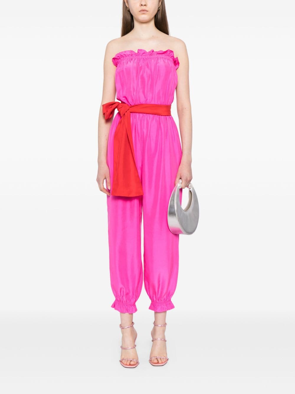 Cynthia Rowley Strapless jumpsuit - Paars