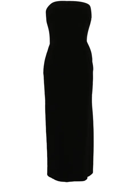 Cynthia Rowley vestido largo con diseño strapless