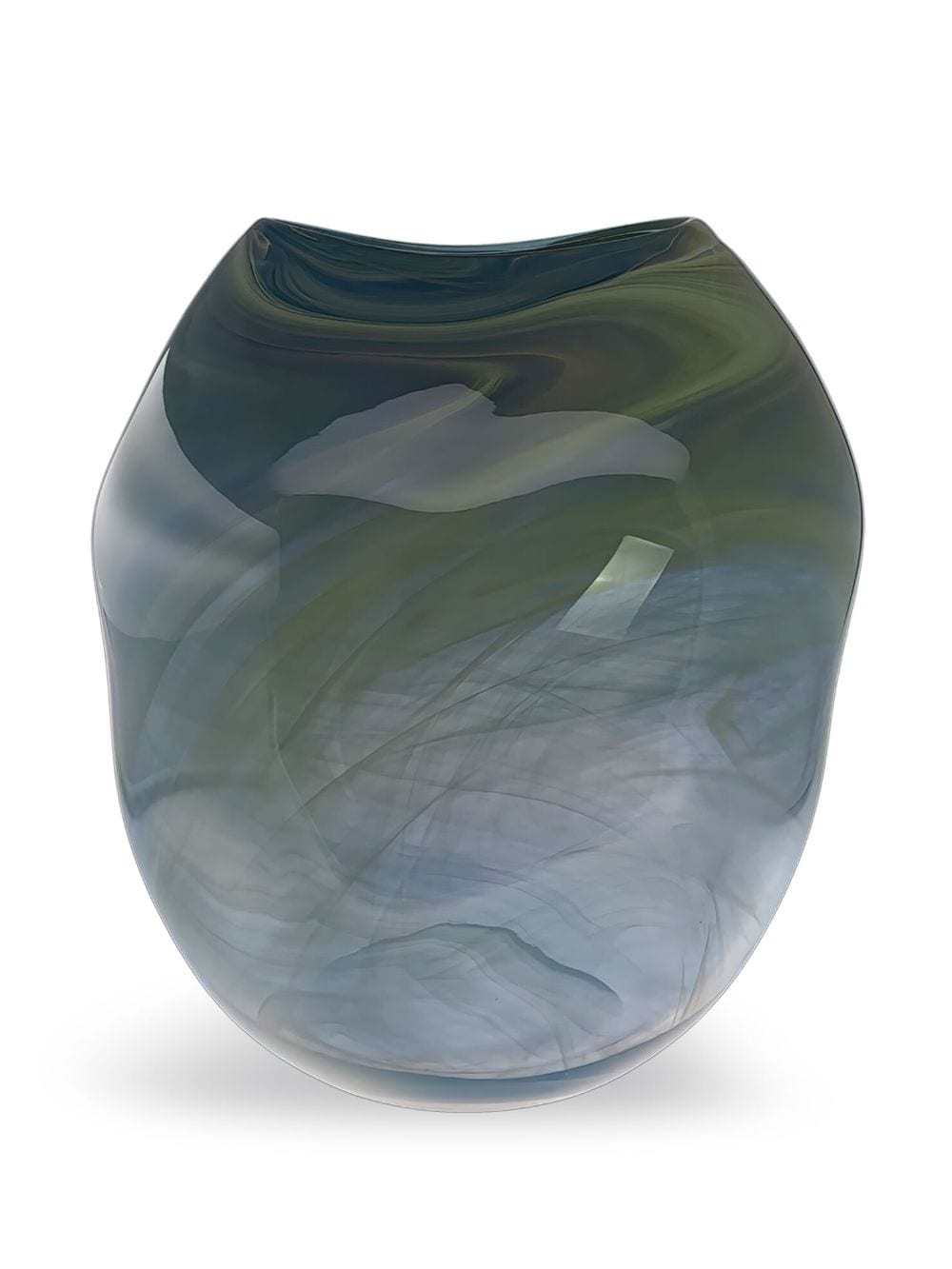 Alexa Lixfeld Anemone Glass Vase In Blue