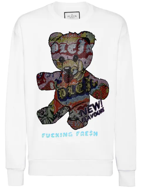 Philipp Plein Tutti Frutti rhinestone sweatshirt