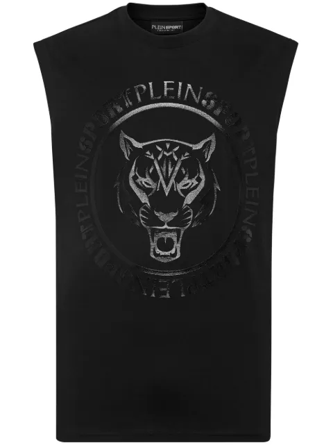 Plein Sport top con logo estampado