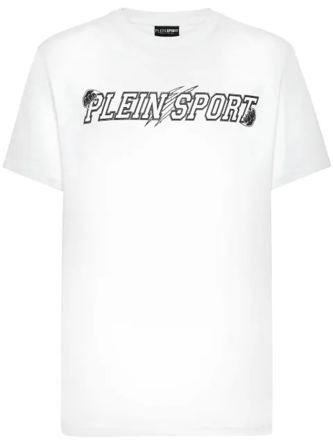 Plein Sport logo-print cotton T-shirt 