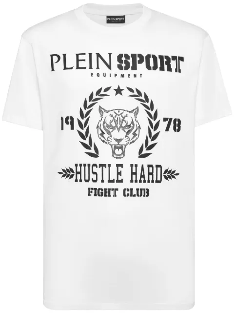 Plein Sport logo-print cotton T-shirt