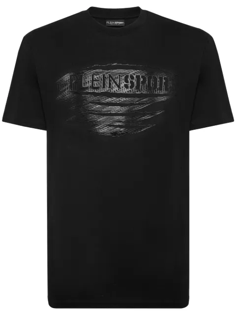 Plein Sport logo-print cotton T-shirt