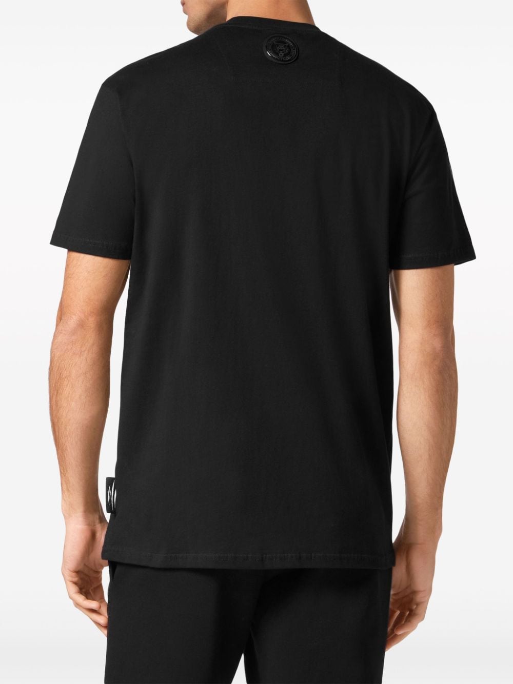 Plein Sport T-shirt met logoprint Zwart