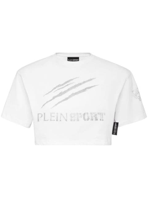 Plein Sport logo-print cotton T-shirt