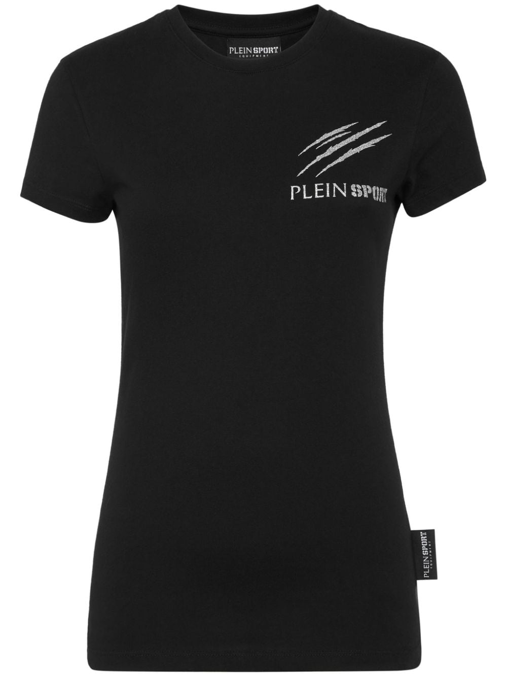 Plein Sport logo-print cotton T-shirt - Nero