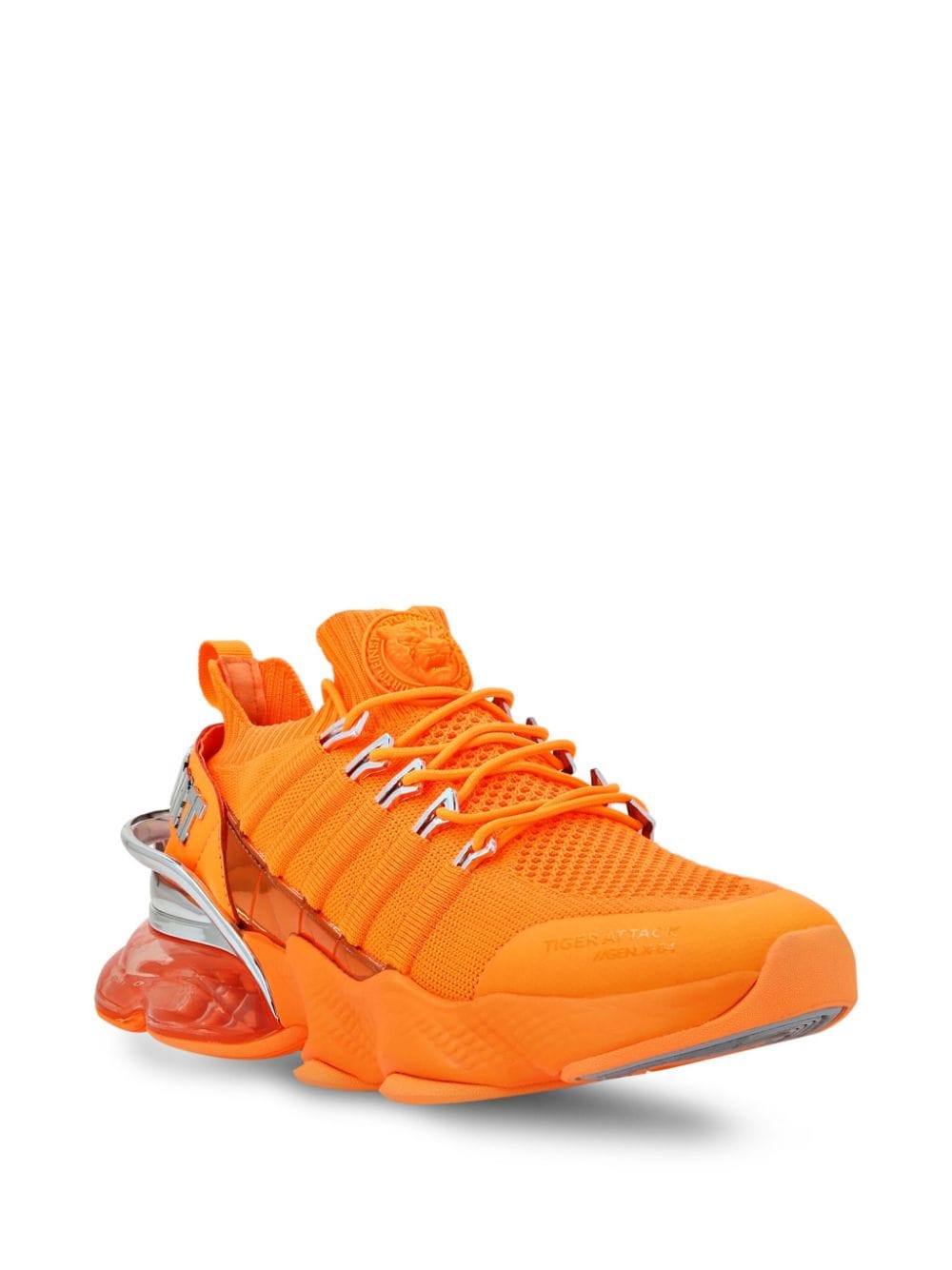 Plein Sport Tiger Attack Gen X 04 sneakers - Oranje