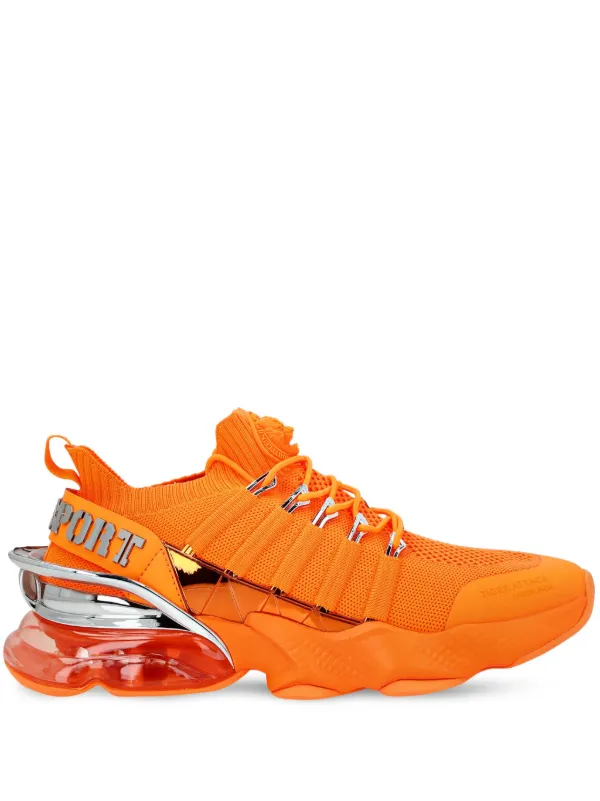 Plein Sport Tiger Attack Gen X 04 スニーカー | オレンジ | FARFETCH JP