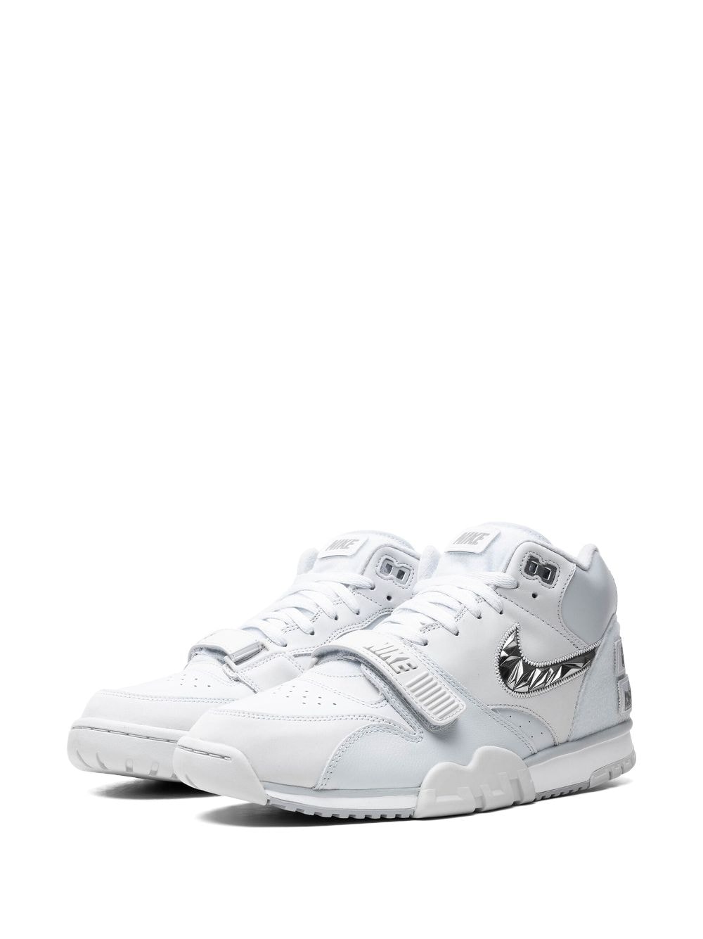 Shop Nike Air Trainer 1 "super Bowl Lviii" Sneakers In White