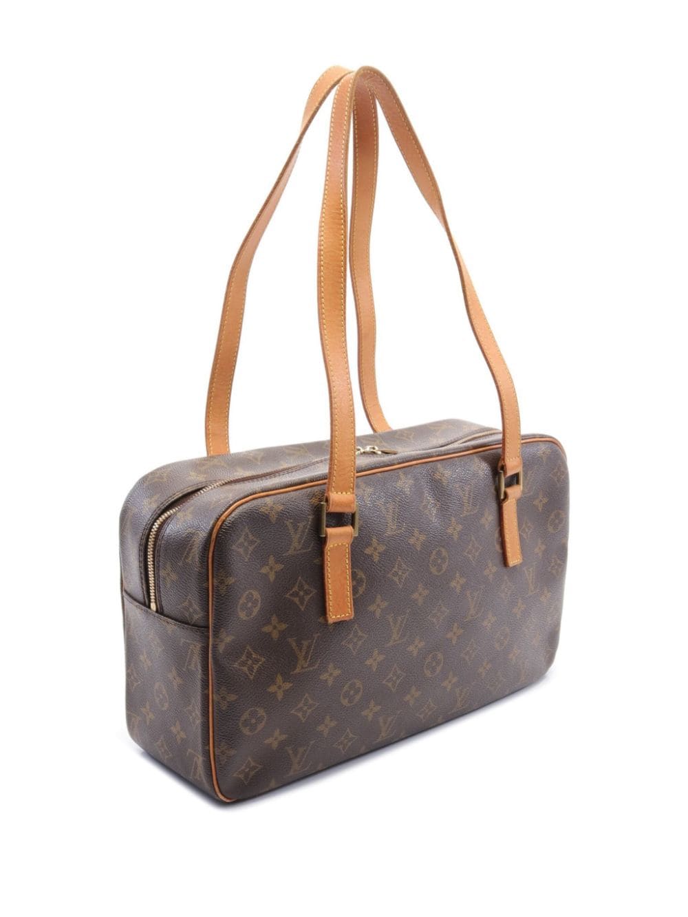 Louis Vuitton 2002 pre-owned Cite GM Monogram shoulder bag - Bruin