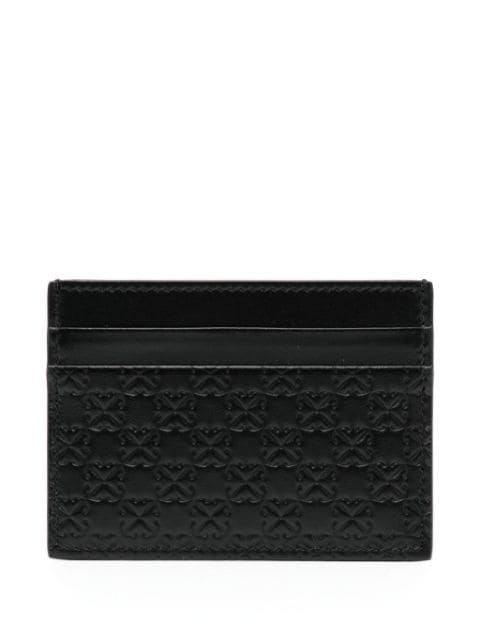 monogram leather cardholder