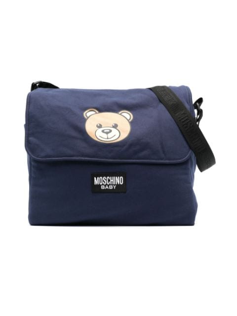 Moschino Kids Teddy Bear-print changing bag