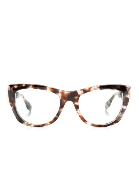 Dita Eyewear lentes con armazón cat eye efecto carey