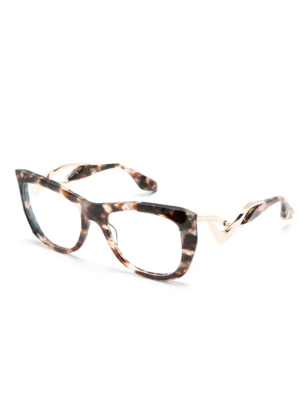 Dita Eyewear Tortoiseshell cat-eye Optical Glasses | Brown