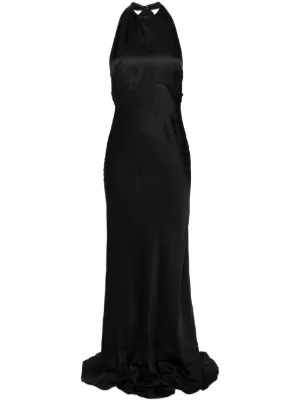dsquared2 silk maxi dress Shiny Viscose Jersey Long Dress