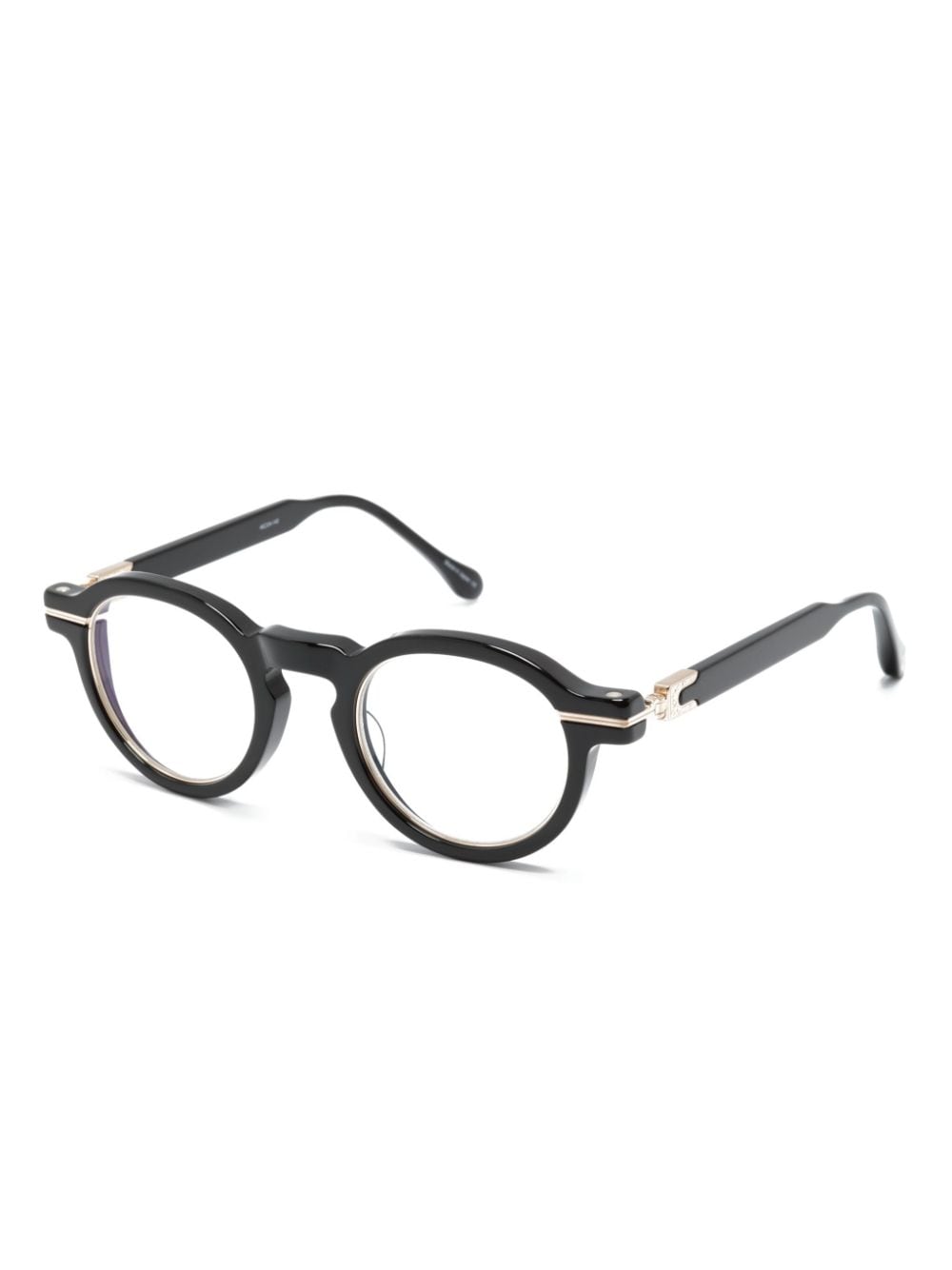 Matsuda M2050 pantos-frame glasses - Zwart