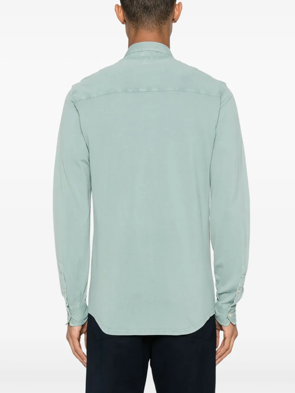 Fedeli Piqué overhemd Blauw