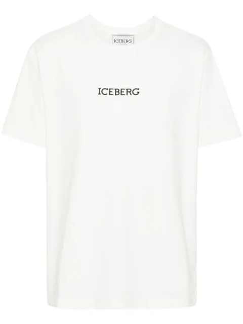 Iceberg logo-print stretch-cotton T-shirt