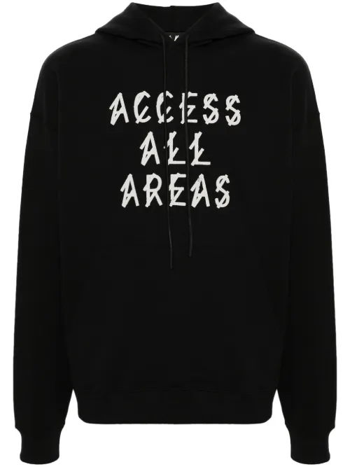 Hoodie en coton à logo imprimé - 44 LABEL GROUP - Modalova