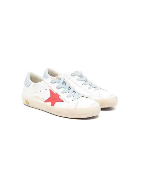 Golden Goose Kids Super Star Classic Leather Sneakers