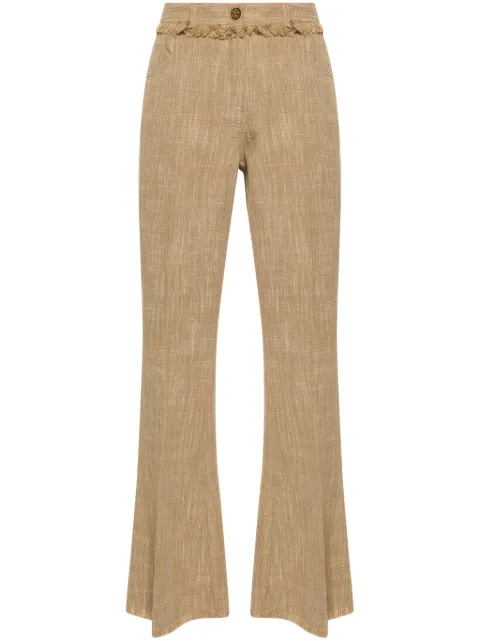 ETRO flared cropped trousers 