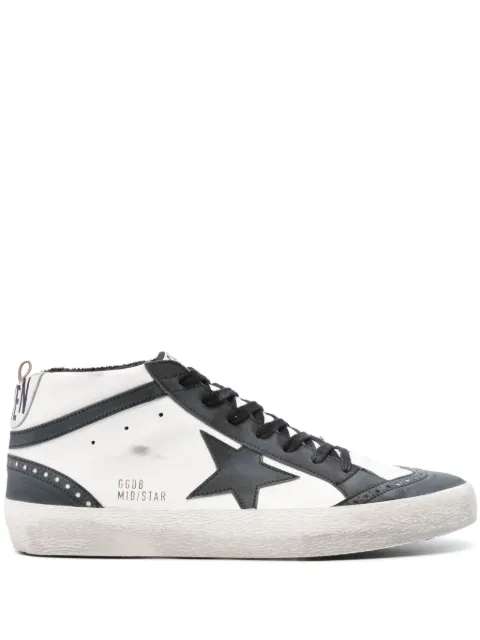 Golden Goose Mid Star leather sneakers