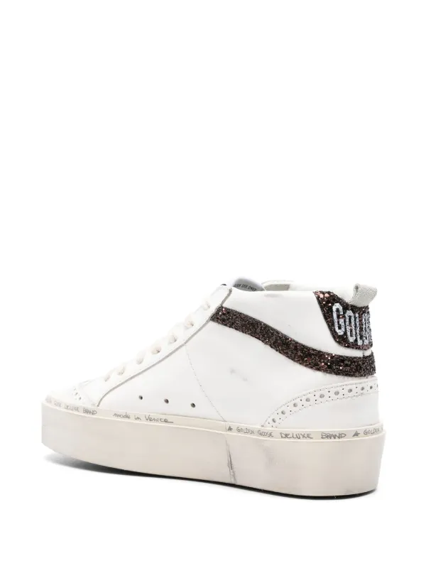 Golden Goose Mid Star high-top Sneakers White FARFETCH TR