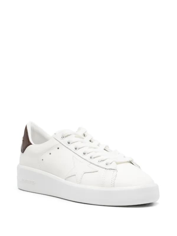 Golden Goose Pure Star leather sneakers women Calf Leather Calf Leather Polyurethane Fabric Rubber 39 White