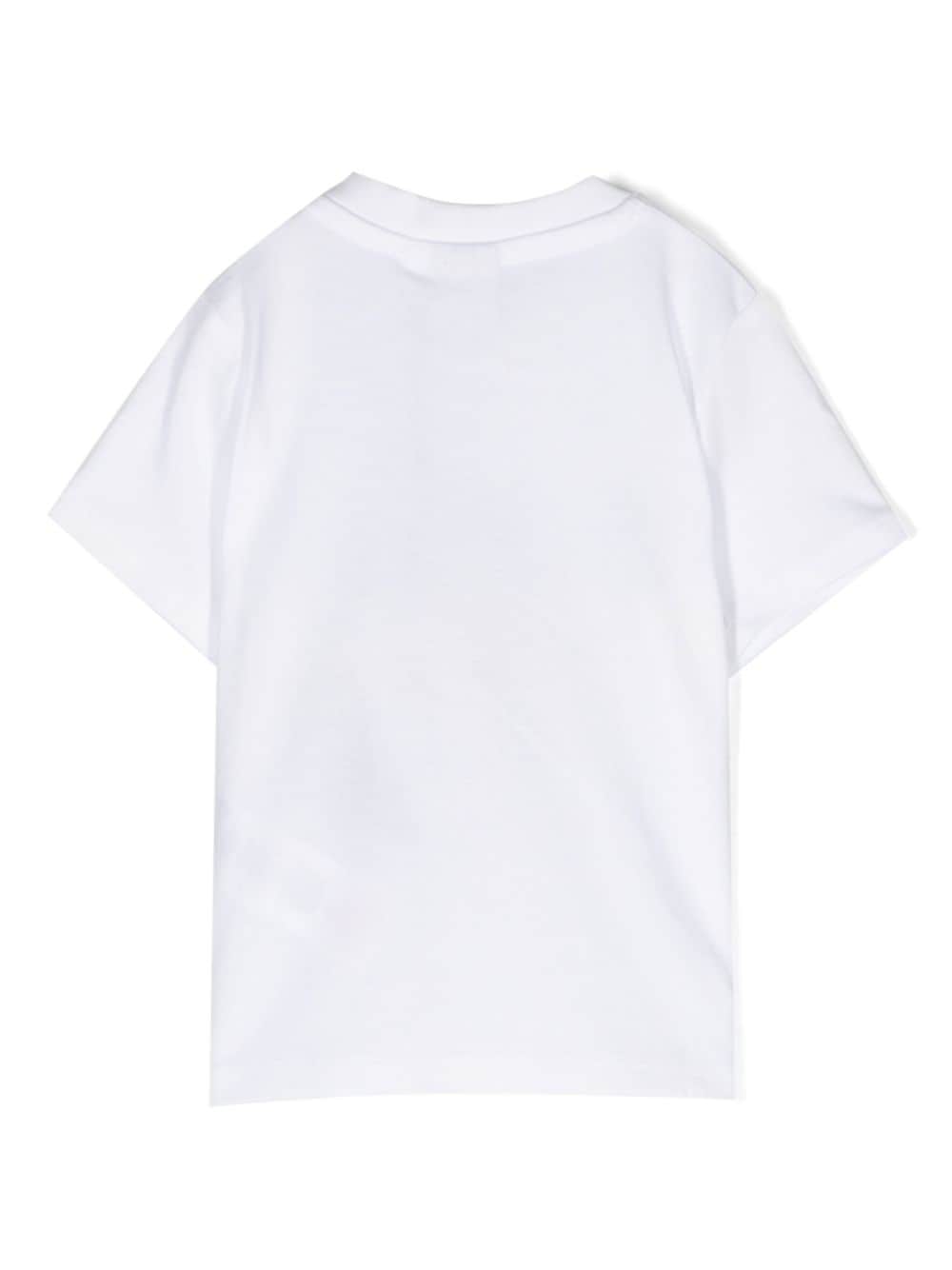 Image 2 of BOSS Kidswear logo-print cotton T-shirt