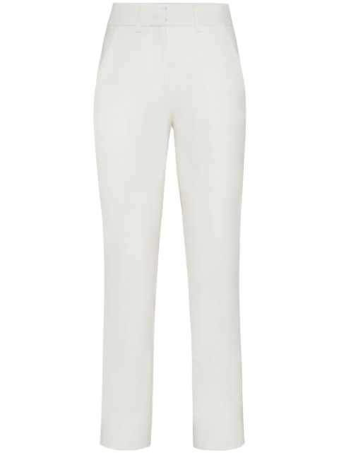 Philipp Plein Wool Office Trousers Women