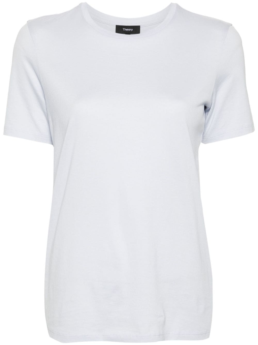Theory Easy Pima-cotton T-shirt In Blue