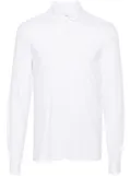 Fedeli Zero organic cotton polo shirt - White