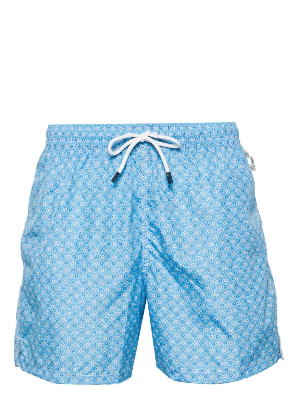 Fedeli Madeira Swim Shorts In Blue