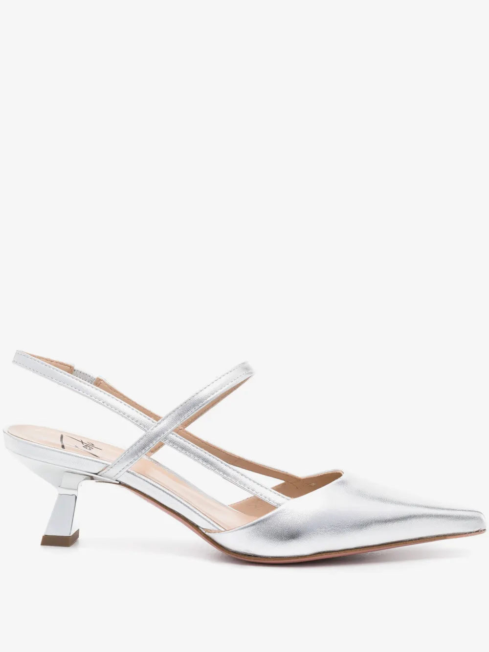Amai metallic leather pumps
