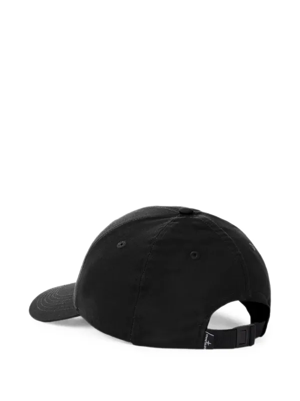 帽子 STONE  LOGO BASEBALL CAP BLACK Stone Island logo-patch Baseball Cap | Black | FARFETCH