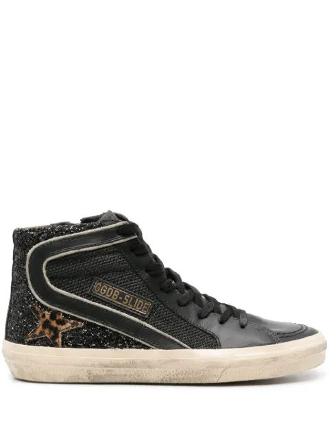 Golden Goose Slide high-top leather sneakers