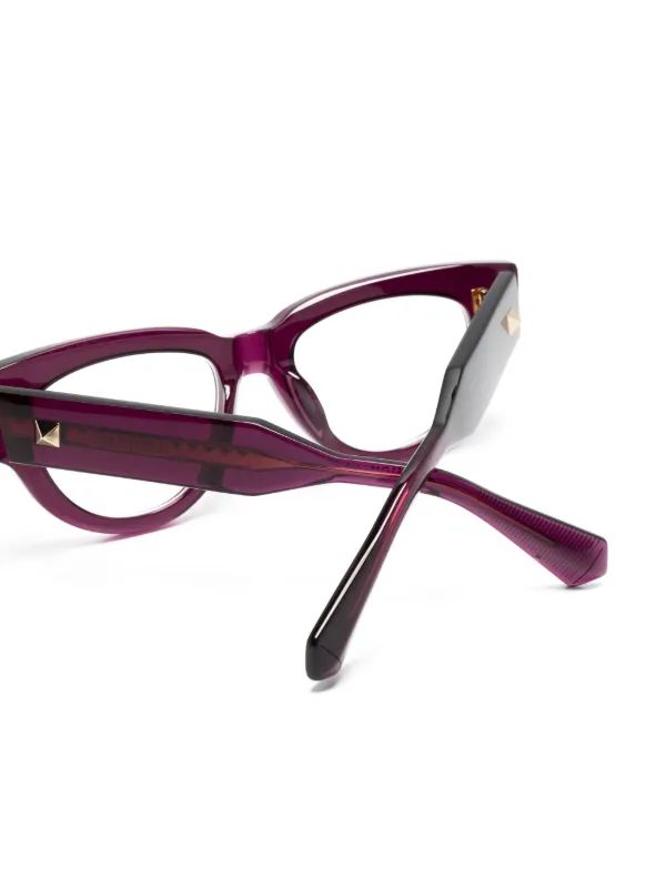 VALENTINO GARAVANI EYEWEAR V-Essential III cat-eye Glasses  display picture 1