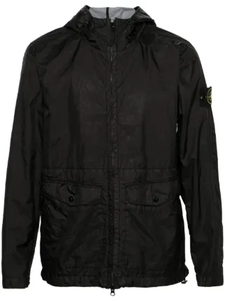 Black stone island windbreaker hotsell