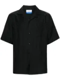Off-White monogram-jacquard shirt - Black
